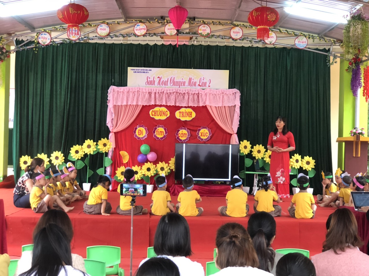 Ngày  14/04/2023 Trường MN xã Trùng Khánh tổ chức sinh hoạt chuyên môn cụm lần 2 năm học 2022 – 2023.