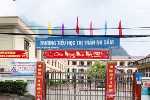 Công tác quản trị và xây dựng mô hình trường Tiểu học thị trấn Na Sầm, năm học 2020 - 2021