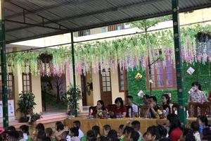 TRƯỜNG MẦM NON XÃ HOÀNG VIỆT TỔ CHỨC THÀNH CÔNG LỄ TỔNG KẾT NĂM HỌC 2021 - 2022