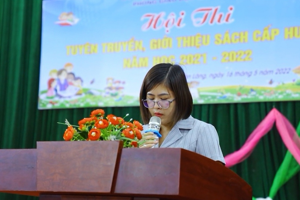 hội thi tuyên truyền, giới thiệu sách cấp huyện năm 2022