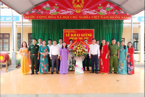 Lễ khai giảng năm học 2022-2023 của trường PTDTBT TH xã Thanh Long