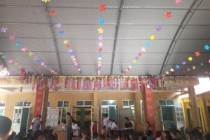 TRƯỜNG PTDTBT TIỂU HỌC NAM LA TỔ CHỨC KHÁM SỨC KHỎE ĐỊNH KÌ CHO HỌC SINH ĐẦU NĂM HỌC 2022-2023