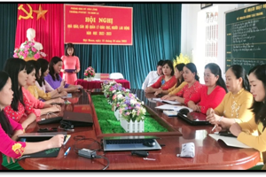 HỘI NGHỊ NHÀ GIÁO, CÁN BỘ QUẢN LÝ, NGƯỜI LAO ĐỘNG TRƯỜNG PTDTBT TH NAM LA NĂM HỌC 2022 - 2023