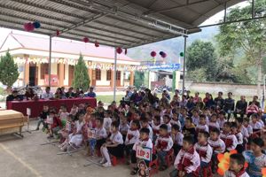 Ngày hội tiếng Anh tại Trường Tiểu học xã Tân Tác